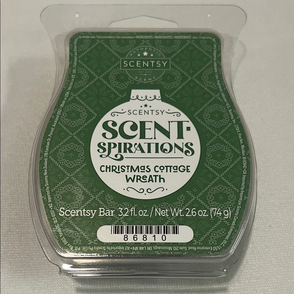 Scentsy Scent-Spirations Christmas Cottage Wreath Bar